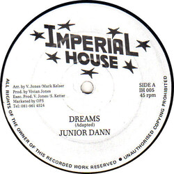 Junior Dan (2) Dreams USED VINYL 12INCH