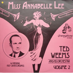 Ted Weems And His Orchestra Volume 2 - Miss Annabelle Lee Vinyl LP USED