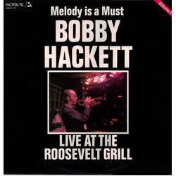 Bobby Hackett Melody Is A Must (Live At The Roosevelt Grill) Volume 1 Vinyl LP USED