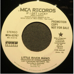 Little River Band If I Get Lucky USED VINYL 7INCH 45 RPM PROMO
