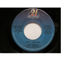 Paul Brady Crazy Dreams Vinyl 7" USED