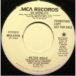 Peter Wolf 99 Worlds USED VINYL 7INCH 45 RPM PROMO