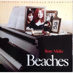 Bette Midler Beaches (Original Soundtrack Recording) Vinyl LP USED