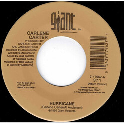 Carlene Carter Hurricane Vinyl 7" USED