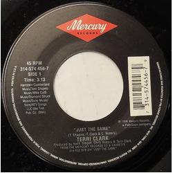Terri Clark Just The Same Vinyl 7" USED