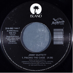 Jimmy Buffett Pacing In The Cage USED VINYL 7INCH 45 RPM SINGLE