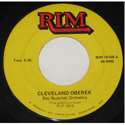 Ray Budzilek And His Orchestra Cleveland Oberek / Fortunes Of War Polka USED VINYL 7INCH 45 RPM