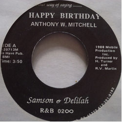 Samson & Delilah Another Way Of Saying Happy Birthday Vinyl 7" USED