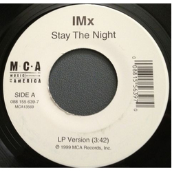 IMX Stay The Night Vinyl 7" USED