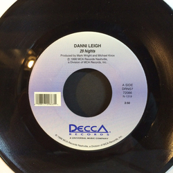 Danni Leigh 29 Nights Vinyl 7" USED