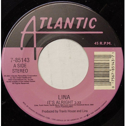 Lina It's Alright Vinyl 7" USED