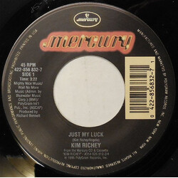 Kim Richey Just My Luck Vinyl 7" USED