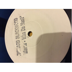 Richard Blackwood Mama - Who Da Man? USED VINYL 12INCH PROMO WHITE LABEL