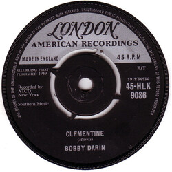 Bobby Darin Clementine USED VINYL 7INCH 45 RPM SINGLE