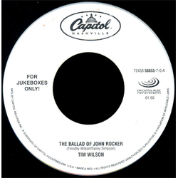 Tim Wilson (7) The Ballad Of John Rocker Vinyl 7" USED