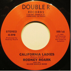 Rodney Roark / The Silver Saddle Band California Ladies USED VINYL 7INCH 45 RPM