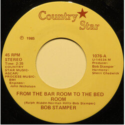 Bob Stamper From The Bar Room To The Bed Room USED VINYL 7INCH 45 RPM