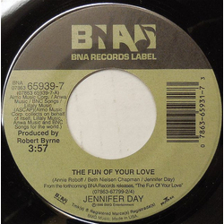Jennifer Day The Fun Of Your Love Vinyl 7" USED