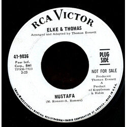 Elke & Thomas Mustafa USED VINYL 7INCH 45 RPM SINGLE PROMO
