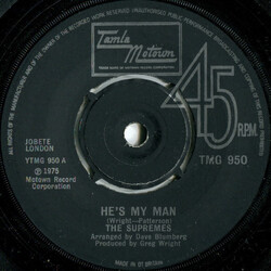 The Supremes He's My Man USED VINYL 7INCH 45 RPM SINGLE