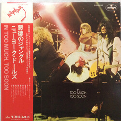 New York Dolls Too Much Too Soon Vinyl LP USED
