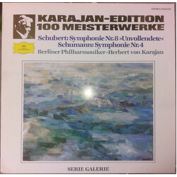 Berliner Philharmoniker / Herbert von Karajan Karajan-Edition 100 Meisterwerke - Schubert: Symphonie Nr.8 "Unvollendete" · Schumann: Symphonie Nr.4 Vi