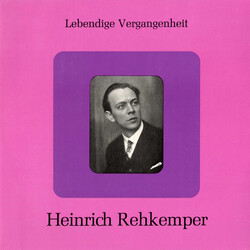 Heinrich Rehkemper Lebendige Vergangenheit - Heinrich Rehkemper Vinyl LP USED