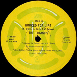 The Trammps Hooked For Life USED VINYL 12INCH PROMO 33 S RPM