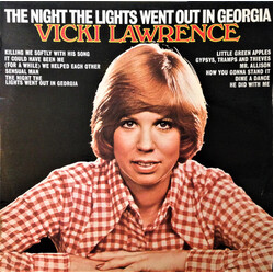 Vicki Lawrence The Night The Lights Went Out In Georgia Vinyl LP USED
