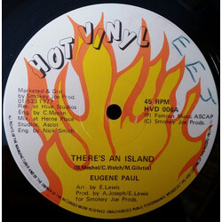 Eugene Paul (2) There's An Island USED VINYL 12INCH SINGLE