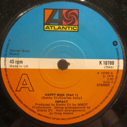Impact (11) Happy Man USED VINYL 7INCH 45 RPM SINGLE