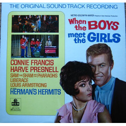 Various When The Boys Meet The Girls - The Original Sound Track Recording Vinyl LP USED