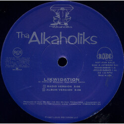 Tha Alkaholiks Likwidation USED VINYL 12INCH PROMO