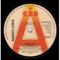 Ramsey Lewis Spring High USED VINYL 7INCH 45 RPM SINGLE PROMO
