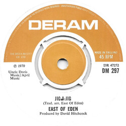 East Of Eden (2) Jig-A-Jig USED VINYL 7INCH 45 RPM SINGLE