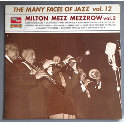 Mezz Mezzrow The Many Faces Of Jazz Vol. 12 / Milton Mezz Mezzrow Vol. 2 Vinyl LP USED