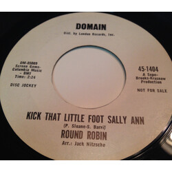 Round Robin Kick That Little Foot Sally Ann USED VINYL 7INCH 45 RPM SINGLE PROMO