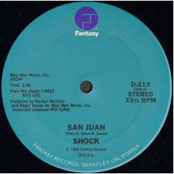 Shock (3) San Juan / Crank It Up VINYL 12" USED