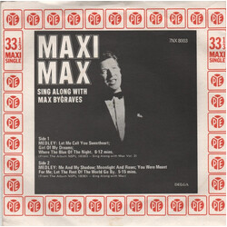 Max Bygraves Maxi Max Sing Along With Max Bygraves USED VINYL 7INCH 33 S RPM MAXI-SINGLE STEREO