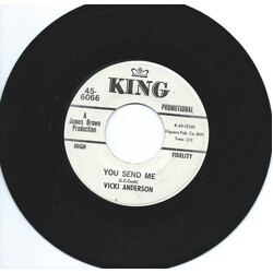 Vicki Anderson You Send Me USED VINYL 7INCH 45 RPM SINGLE PROMO