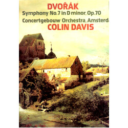 Antonín Dvořák / Sir Colin Davis / Concertgebouworkest Symphony No. 7 D-Minor Op. 70 Vinyl LP USED