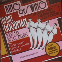 Benny Goodman King Of Swing - Benny Goodman 1937 - 38 Jazz Concerts Vinyl 4 LP Box Set USED