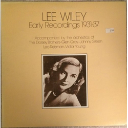 Lee Wiley Early Recordings 1931-37 Vinyl LP USED