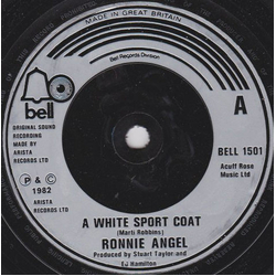 Ronnie Harwood A White Sport Coat Vinyl 7" USED