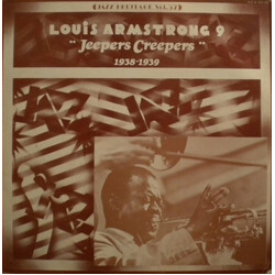 Louis Armstrong Vol. 9 : "Jeepers Creepers" (1938-1939) Vinyl LP USED