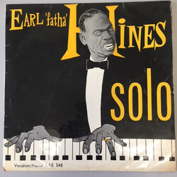 Earl Hines Solo Vinyl LP USED