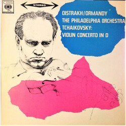 David Oistrach / Eugene Ormandy / The Philadelphia Orchestra / Pyotr Ilyich Tchaikovsky Violin Concerto In D Vinyl LP USED