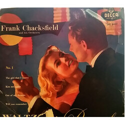 Frank Chacksfield & His Orchestra Waltzes To Remember No. 1 USED VINYL 7INCH 45 RPM EP