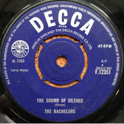 The Bachelors The Sound Of Silence USED VINYL 7INCH 45 RPM SINGLE