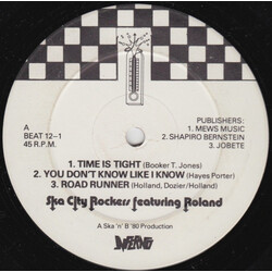 Ska City Rockers Time Is Tight Vinyl 12" USED